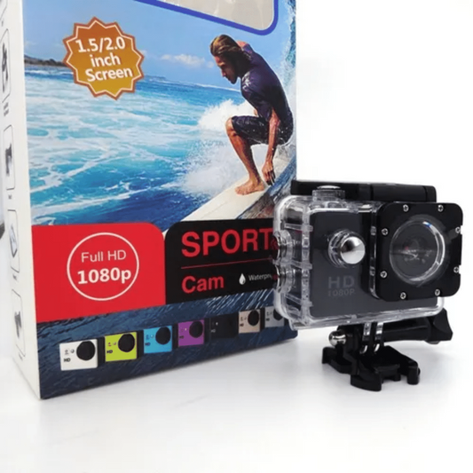 Cámara Deportiva + Accesorios